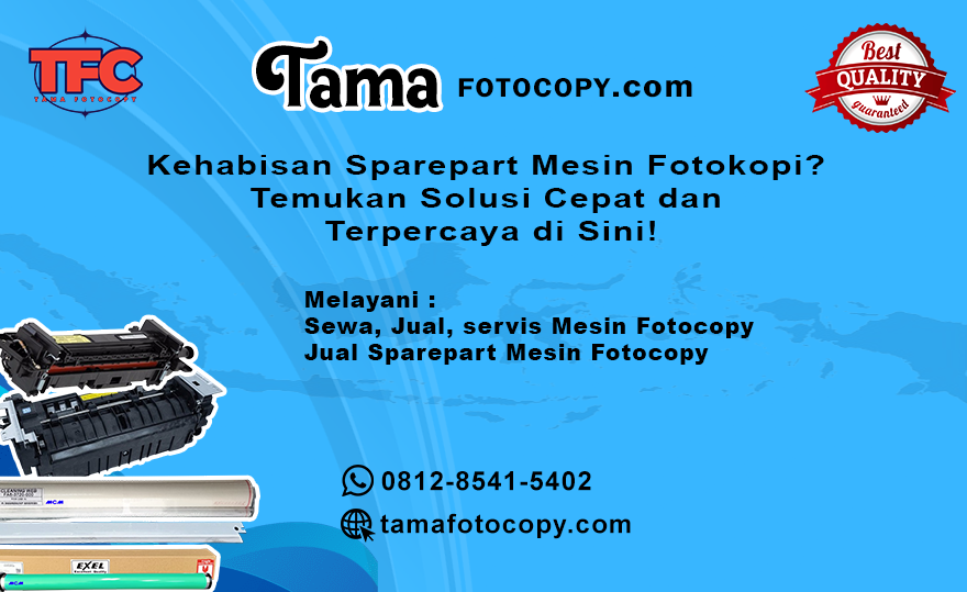 Jual Sparepart Mesin Fotocopy Bergaransi Jabodetabek