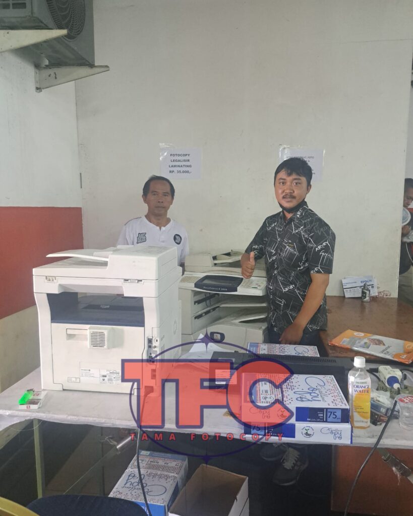 Pengiriman Mesin Fotocopy Bapak Budi Ciracas Jakarta Timur