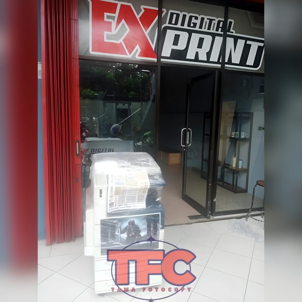 Pengiriman Mesin Fotocopy PrintShop Depok